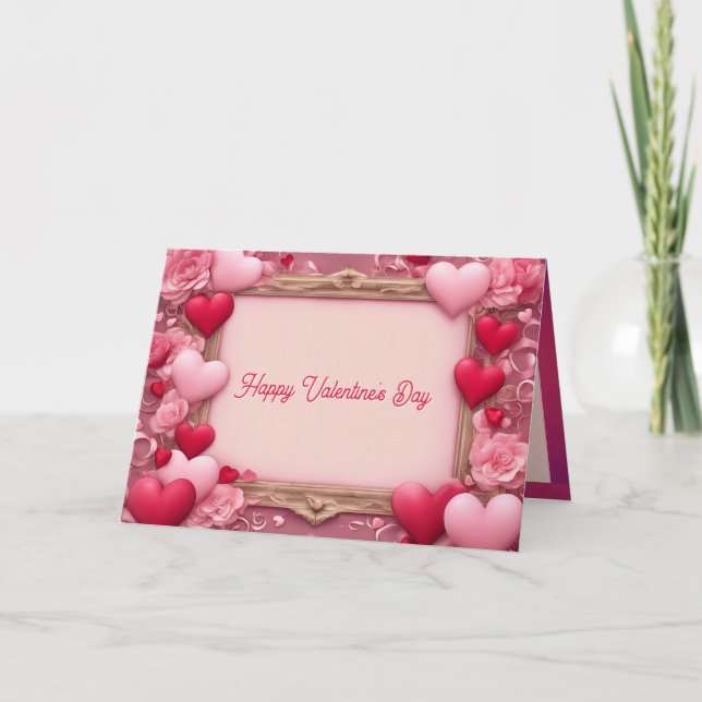 To the Sweetest Girlfriend Valentine's Card (Front)