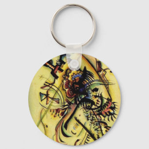 To the Unknown Voice by Kandinsky Key Ring