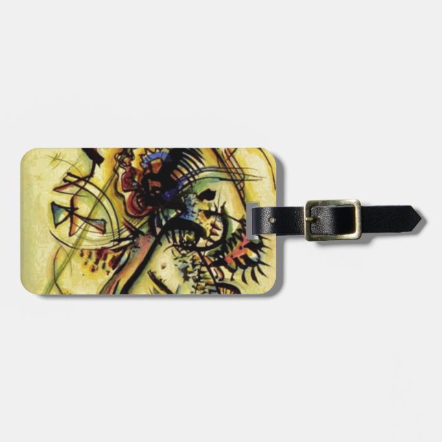 To the Unknown Voice by Kandinsky Luggage Tag (Front Horizontal)