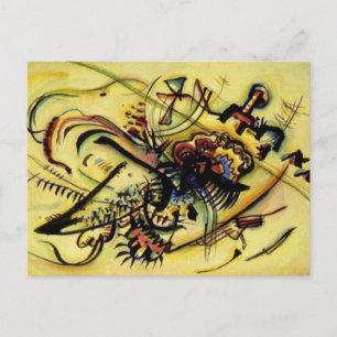 To the Unknown Voice by Kandinsky Postcard