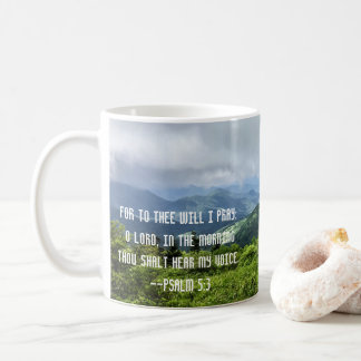 To Thee Will I Pray Christian Coffee Mug