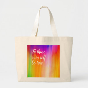 To thine own self be true Tote Bag by Jo Images