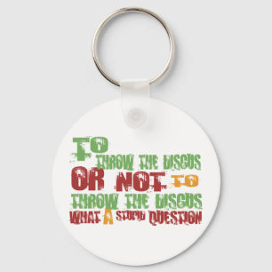 To Throw the Discus Key Ring