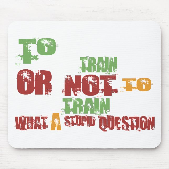 To Train Mouse Mat (Front)