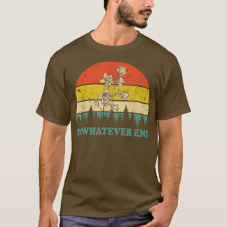 To Whatever End Aelin Quote, Book Lovers Flower  T-Shirt