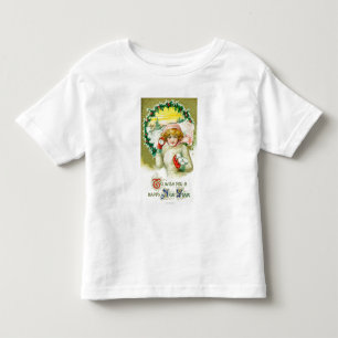 To Wish you a Happy New Year Snowball Fight Toddler T-Shirt