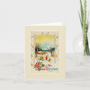 To Wish You A Merry Christmas Note Card