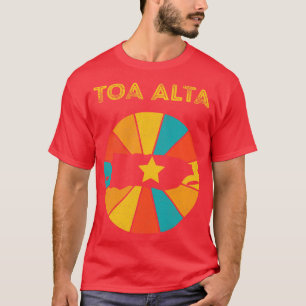 Toa Alta Puerto Rico Vintage Distressed Souvenir 1 T-Shirt