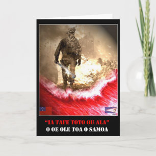 Toa o Samoa Card
