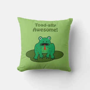 Toad-ally Awesome Cushion