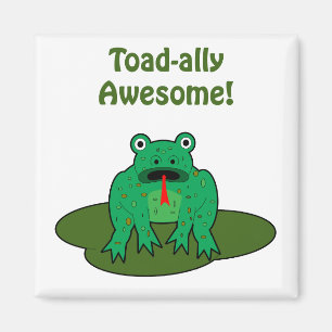 Toad-ally Awesome Magnet