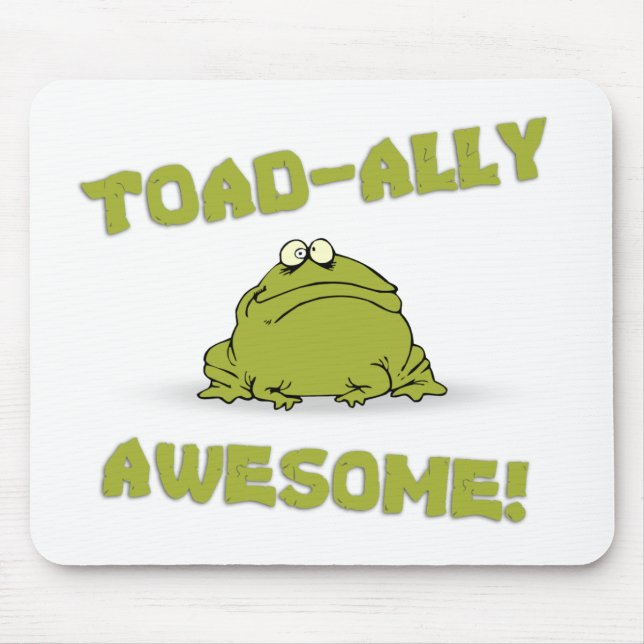 Toad-ally Awesome Mouse Mat (Front)