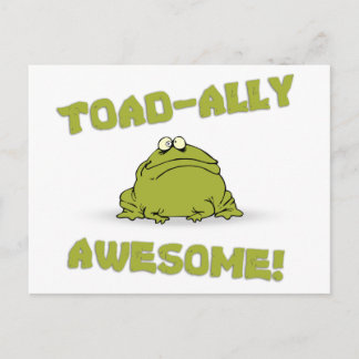 Toad-ally Awesome Postcard