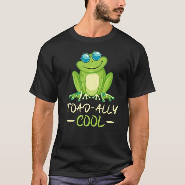 Toad ally cool frog   T-Shirt (Front)
