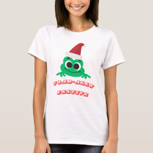 Toad-ally Festive Christmas Frog _ Cute Holiday De T-Shirt