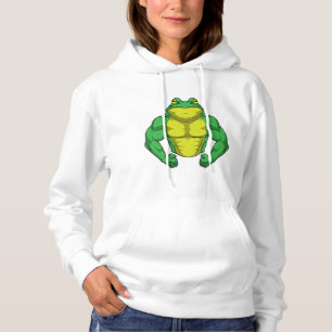 Toad as Bodybuilder with big Muscles Hoodie