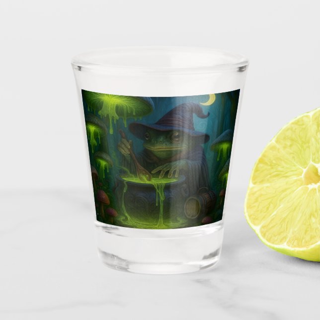 Toad Brew  Shot Glass (Front)