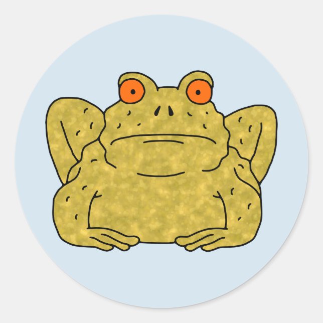 Toad Classic Round Sticker (Front)