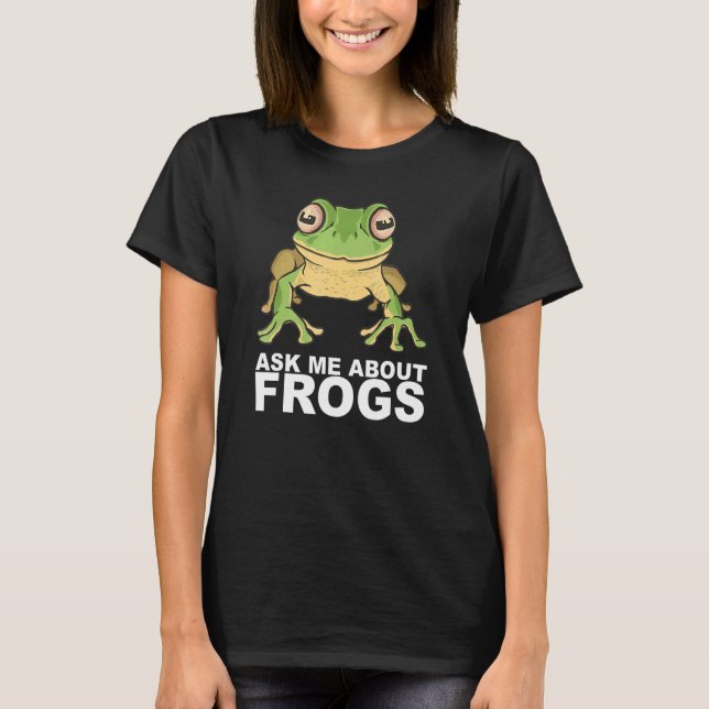 Toad For A Studying Frog Collector 4 T-Shirt (Front)