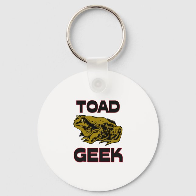 Toad Geek Key Ring (Front)