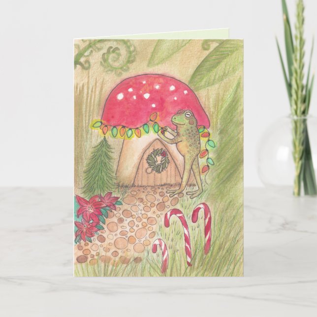 Toad Holiday Card (Front)