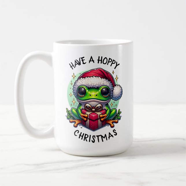 Toad-ily Awesome Christmas Mug Personalised (Left)