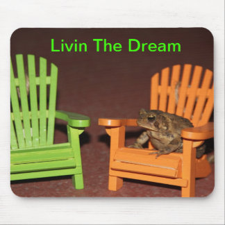 Toad in a Chair Mouse Mat
