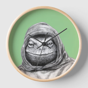 Toad in Hoodie (Moegi) Clock