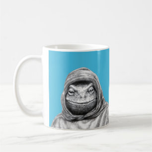 Toad in Hoodie (Old-School Blue) Coffee Mug