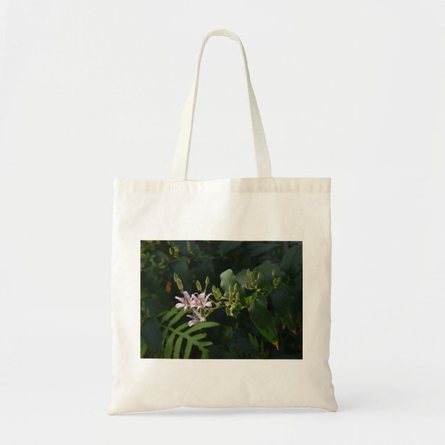 Toad Lily In The Spotlight. Tote Bag (Front)