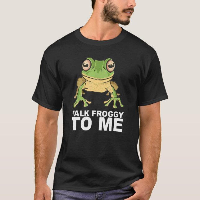 Toad Pet Studying Frog Collector 2 T-Shirt (Front)