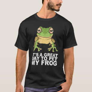 Toad Pet Studying Frog Collector 5 T-Shirt