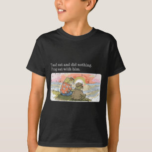 Toad Sat Did Nothing Frog Sat with Funny Men Women T-Shirt