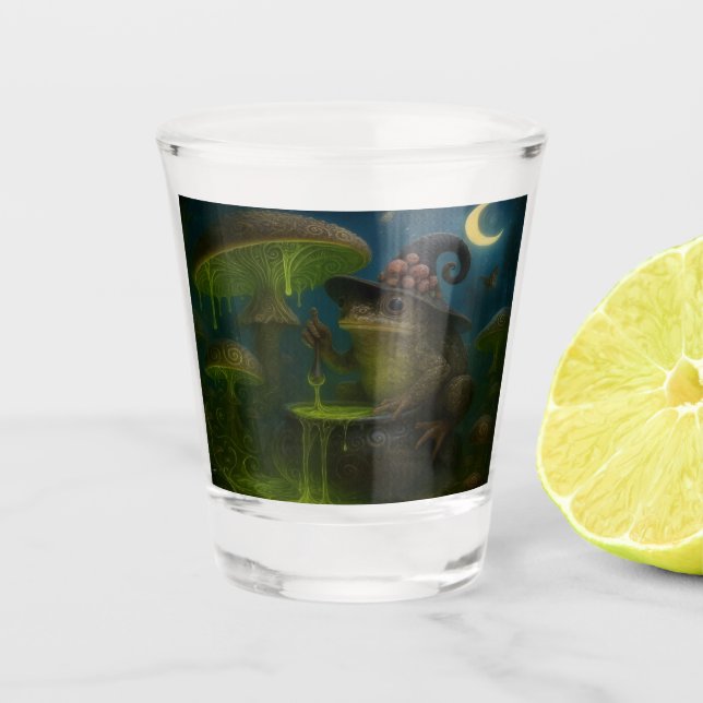 Toad Stew  Shot Glass (Front)