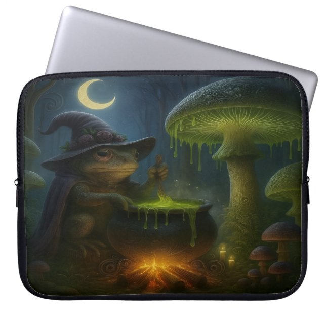 Toad Stool Laptop Sleeve (Front)