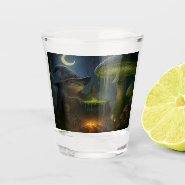 Toad Stool  Shot Glass (Front)