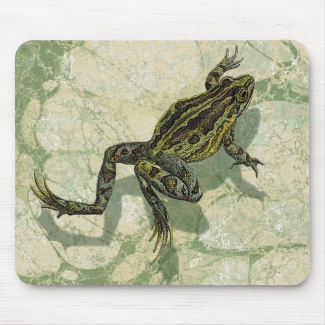 Toad Swinning in the Water Mouse Mat (Front)