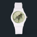 Toad Swinning in the Water Watch<br><div class="desc">Vision Studio is using the giclée (French for “to spray”) technique in this art piece. It makes it unique and the different shades of green emphasise the peacefulness on this image. Choose this piece of artwork for your next Zazzle product.</div>