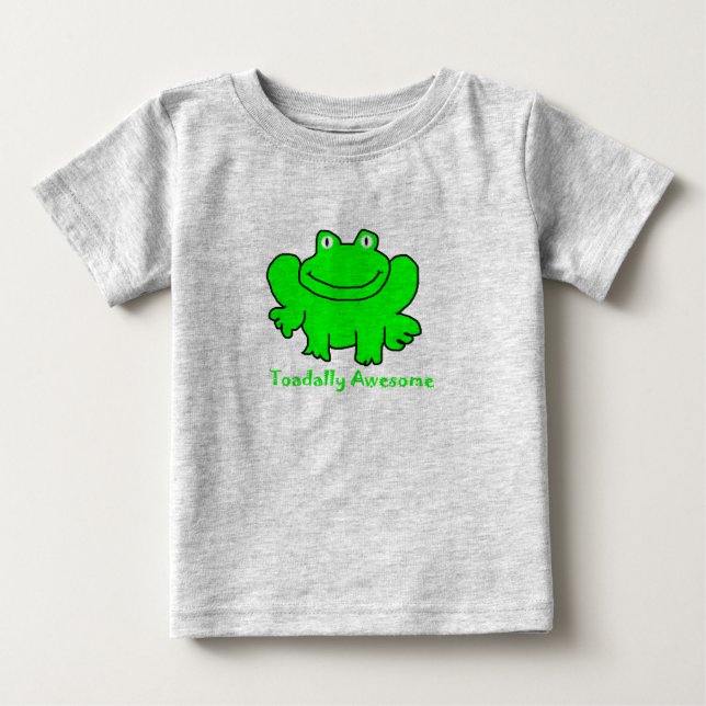 toadally awesome baby T-Shirt (Front)