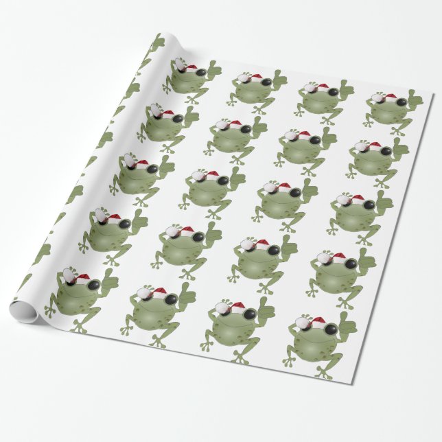 Toadally awesome! wrapping paper (Unrolled)