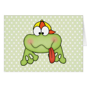 Toadally Cute Boy Frog