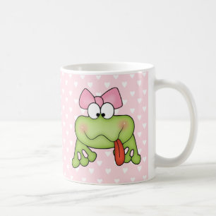 Toadally Cute Girl Frog Coffee Mug