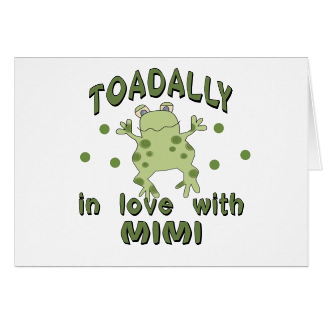TOADALLY Love Mimi Frog (Front Horizontal)