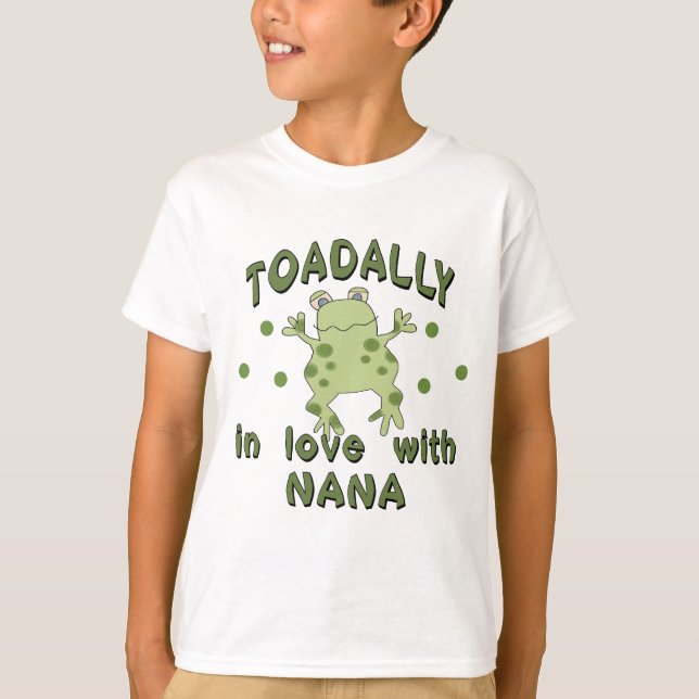 TOADALLY Love Nana Frog T-Shirt (Front)