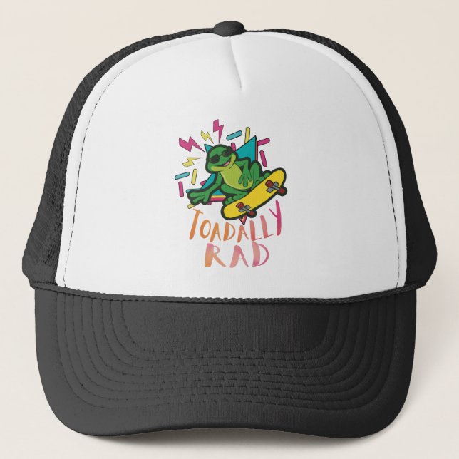 Toadally Rad Trucker Hat (Front)