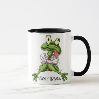 toadily insane without my coffee! mug