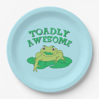TOADly Awesome Paper Plate