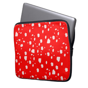 Toadstool art laptop sleeve