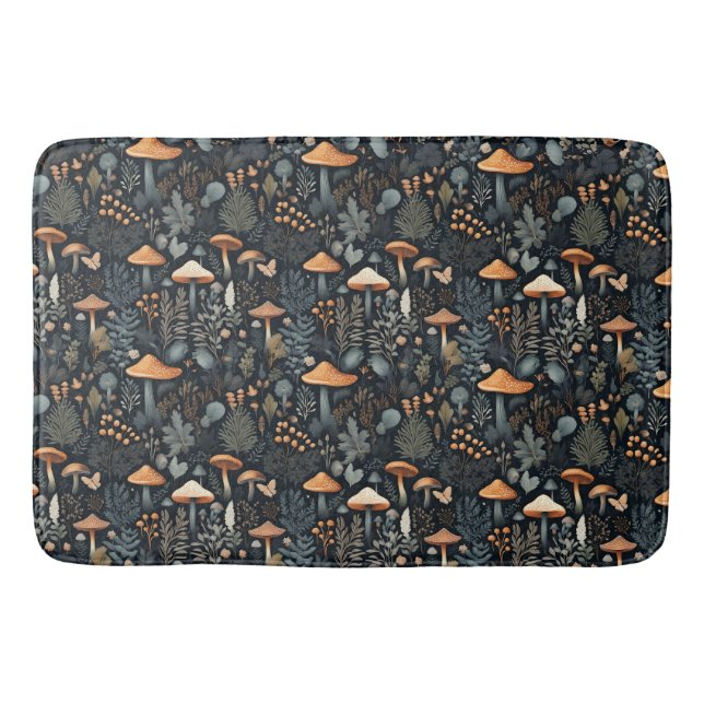 Toadstool Forest  Bath Mat (Front)