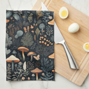Toadstool Forest Tea Towel